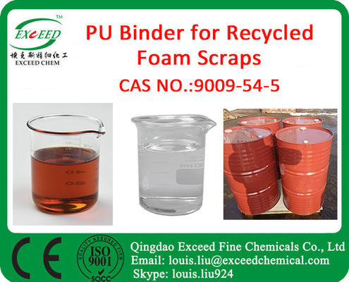 CAS NO.: 9009-54-5 Polyurethane Binder for Recycled Foam Scraps